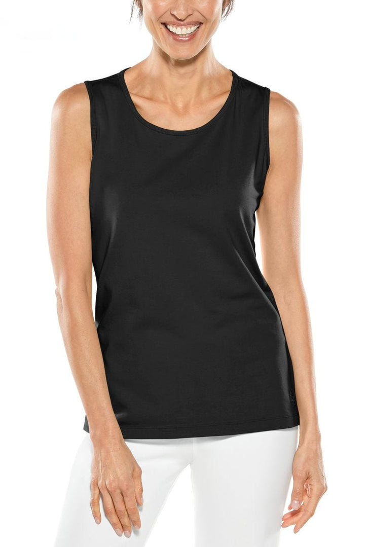 Women's Morada Everyday Basic Tank | Black