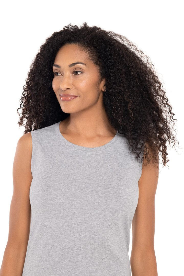 Women's Morada Everyday Basic Tank | Grey Heather