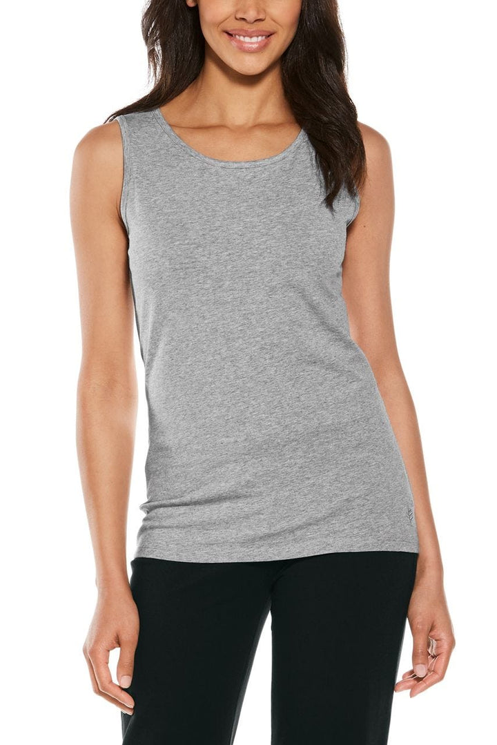 Women's Morada Everyday Basic Tank | Grey Heather