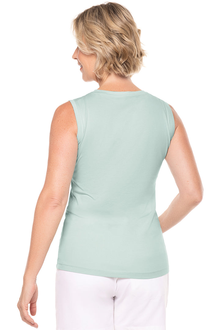 Women's Morada Everyday Basic Tank | Misty Aqua