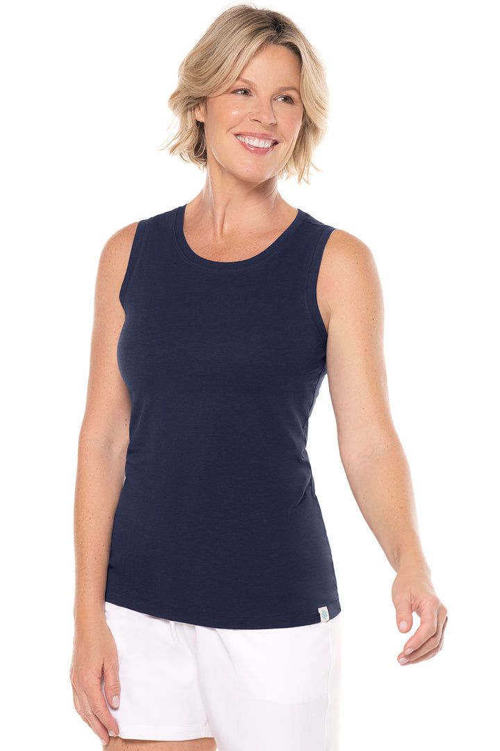 Women's Morada Everyday Basic Tank | Navy