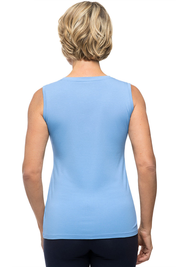 Women's Morada Everyday Basic Tank | Clear Sky Blue