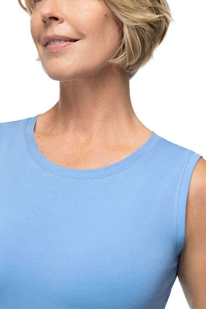 Women's Morada Everyday Basic Tank | Clear Sky Blue