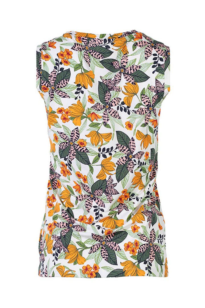 Women's Morada Everyday Basic Tank | Apricot Crush Floral Paradise