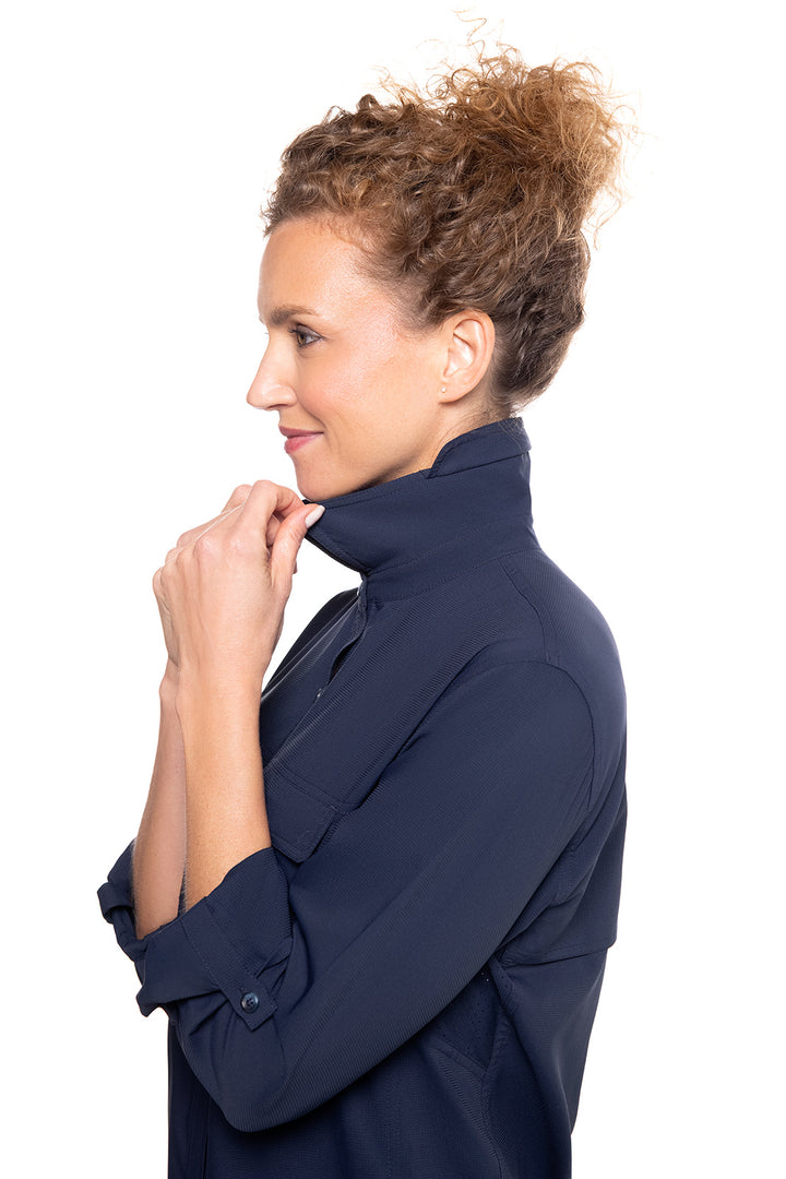 Women's Mylitta Travel Shirt | Navy