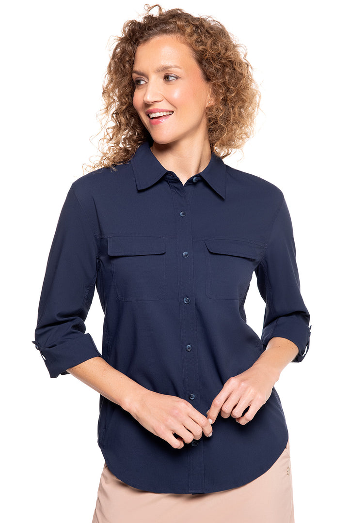 Women's Mylitta Travel Shirt | Navy