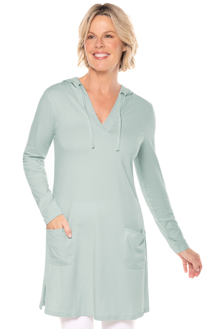 Women's Catalina Beach Cover-Up Dress  | Misty Aqua