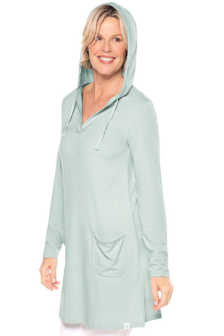 Women's Catalina Beach Cover-Up Dress  | Misty Aqua