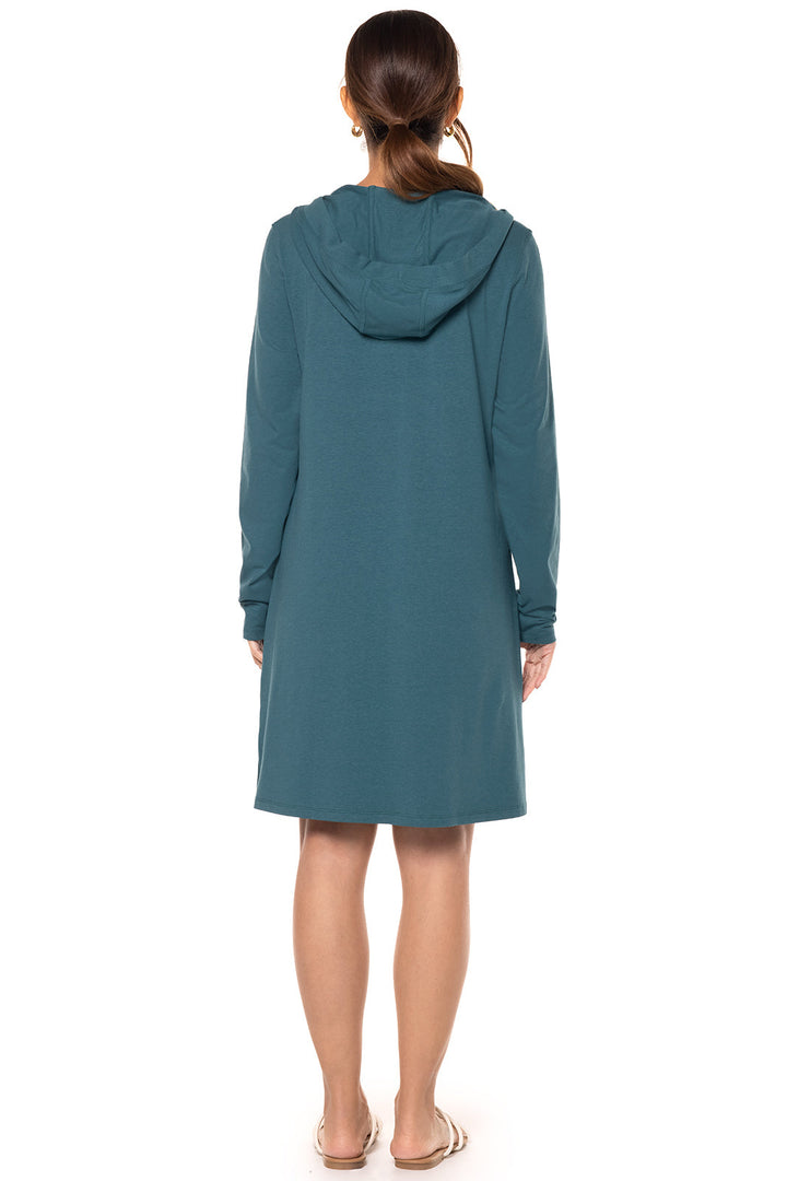 Women's Catalina Beach Cover-Up Dress | Midnight Green