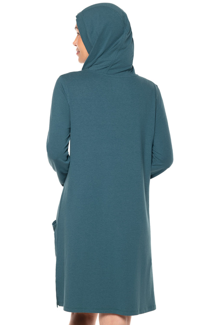 Women's Catalina Beach Cover-Up Dress | Midnight Green