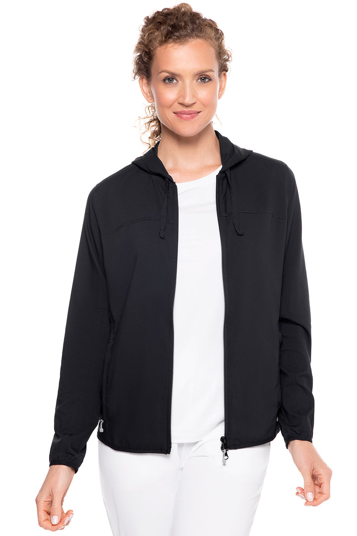 Women's Arcadian Packable Sunblock Jacket | Black