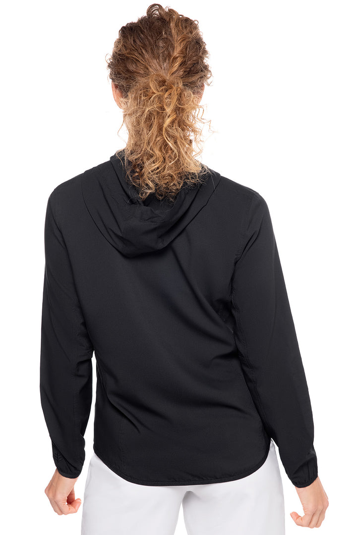 Women's Arcadian Packable Sunblock Jacket | Black