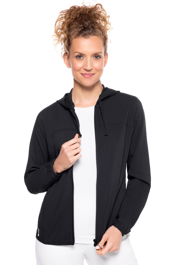 Women's Arcadian Packable Sunblock Jacket | Black