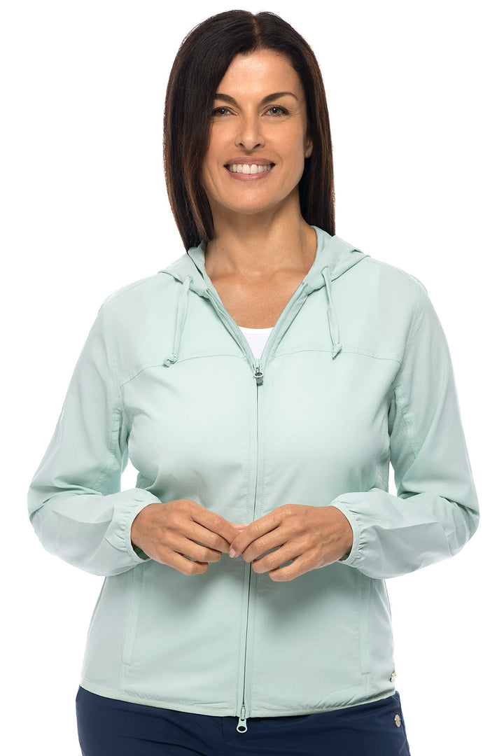 Women's Arcadian Packable Sunblock Jacket | Misty Aqua