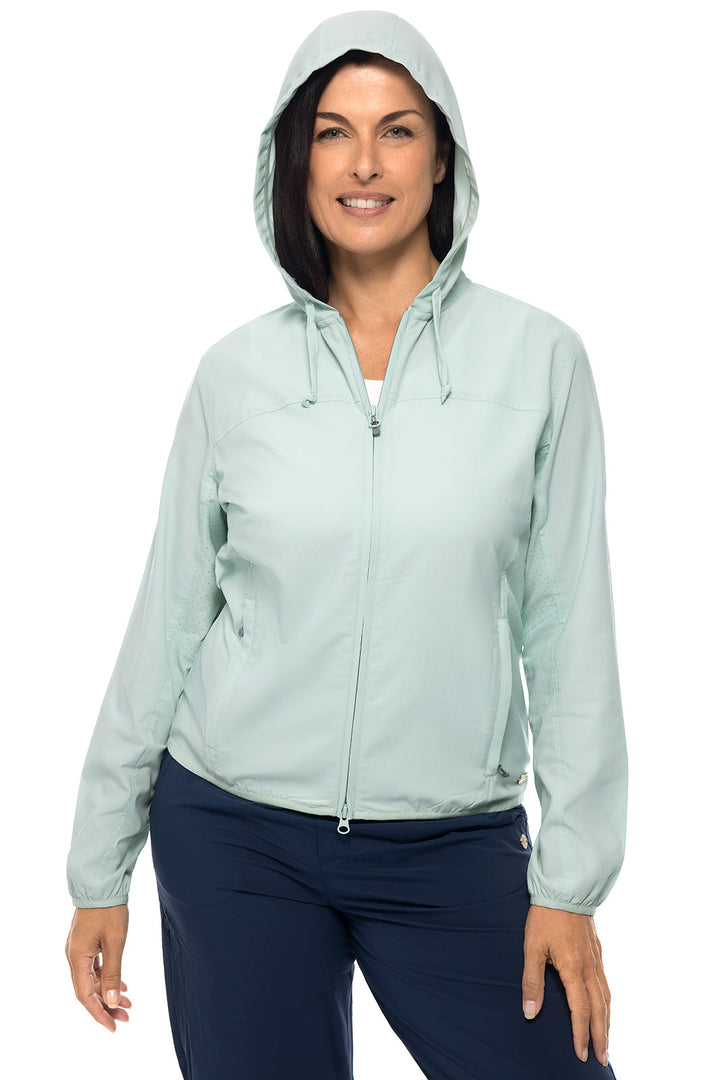 Women's Arcadian Packable Sunblock Jacket | Misty Aqua