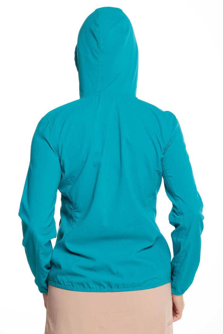 Women's Arcadian Packable Sunblock Jacket | Tahitian Teal