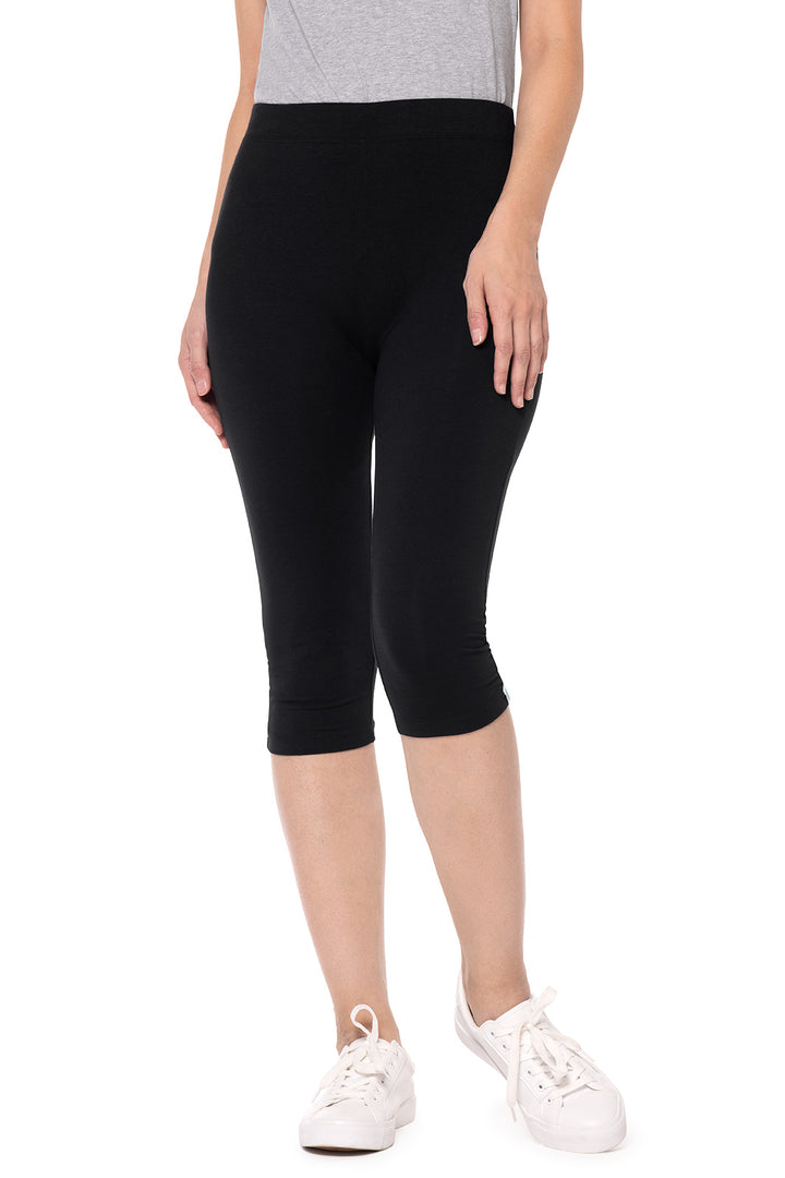 Women's Monterey Summer Capris | Black