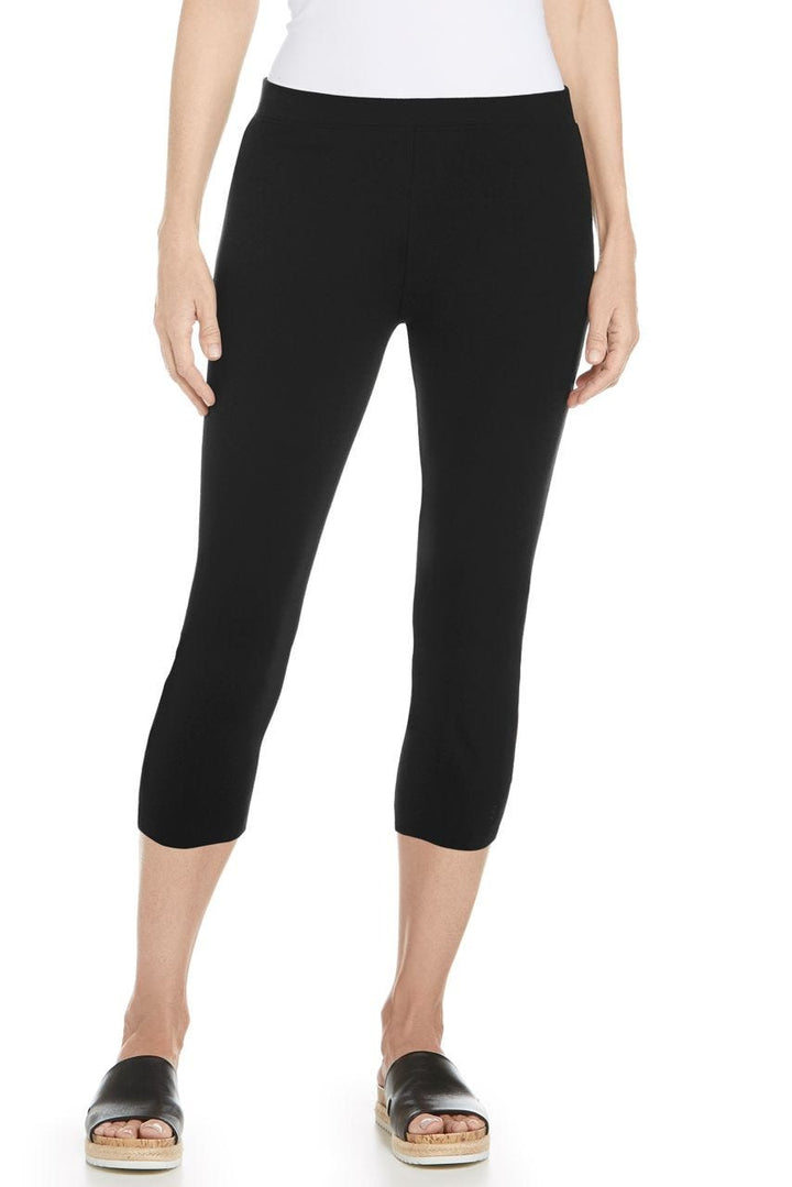 Women's Monterey Summer Capris | Black