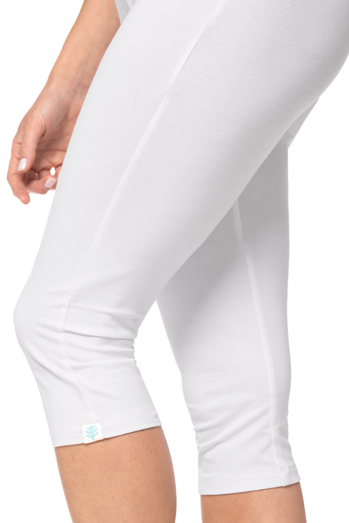 Women's Monterey Summer Capris | White