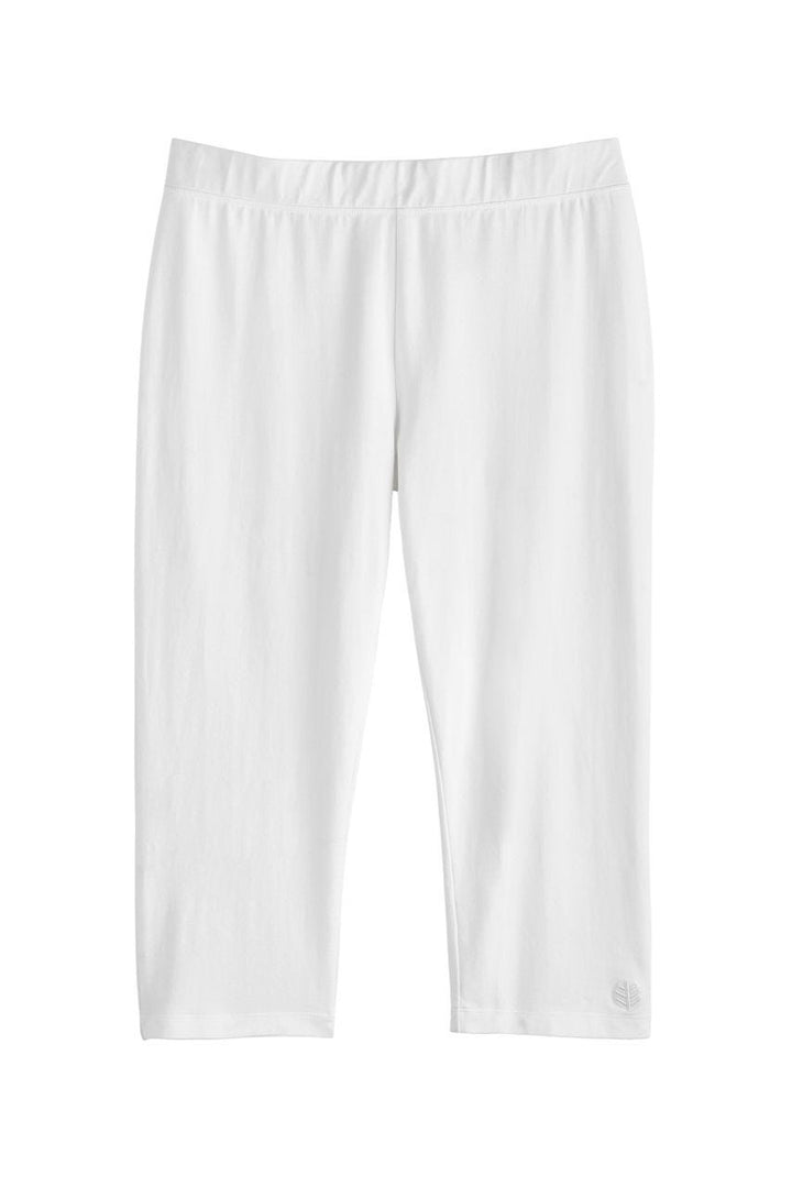 Women's Monterey Summer Capris | White