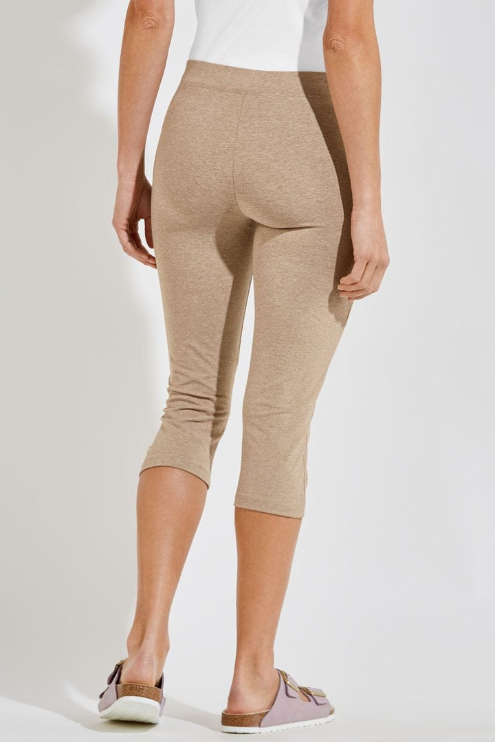 Women's Monterey Summer Capris | Dark Taupe Heather