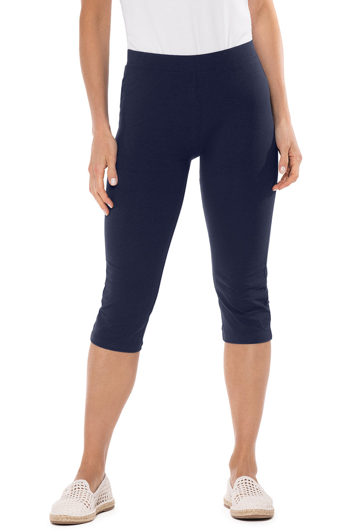 Women's Monterey Summer Capris | Navy