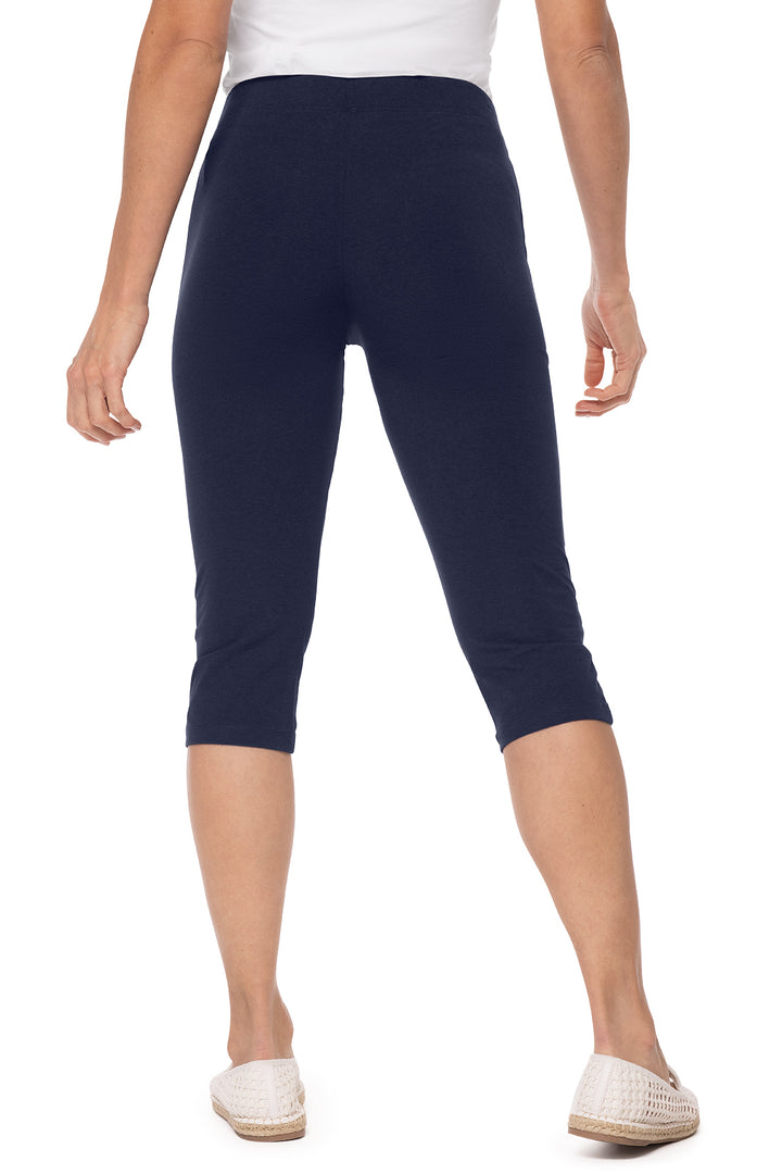 Women's Monterey Summer Capris | Navy