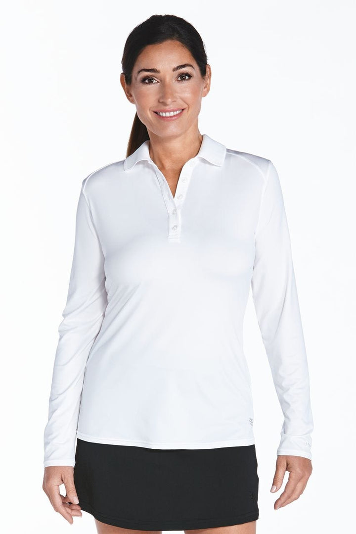 Women's Prestwick Golf Polo | White