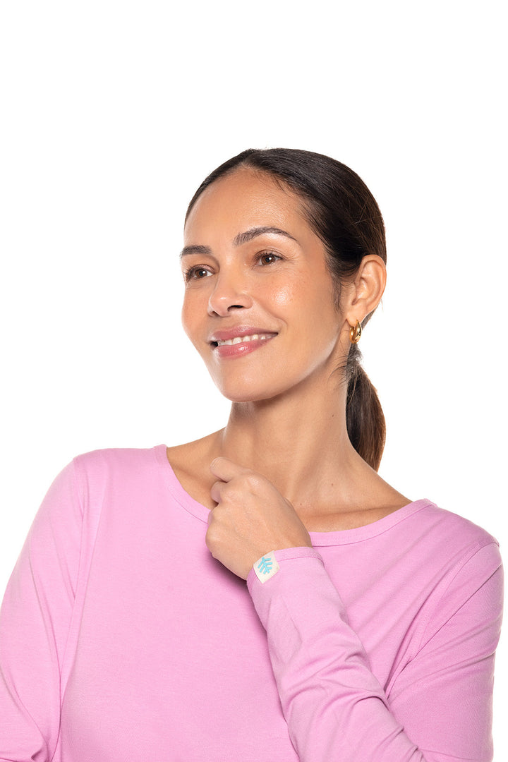 Women's Heyday Side Split Shirt | Peony Pink