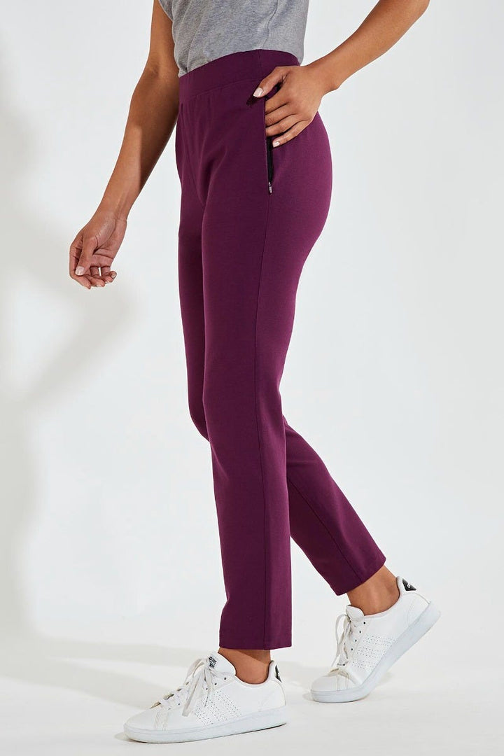 Women's Cala Cove Pants | Deep Wine