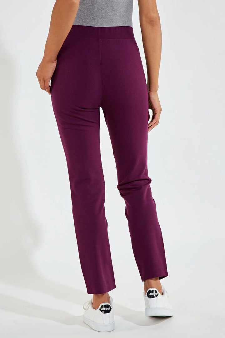 Women's Cala Cove Pants | Deep Wine