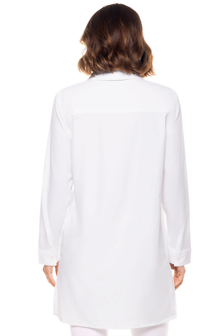 Women's Santorini Tunic Shirt | White