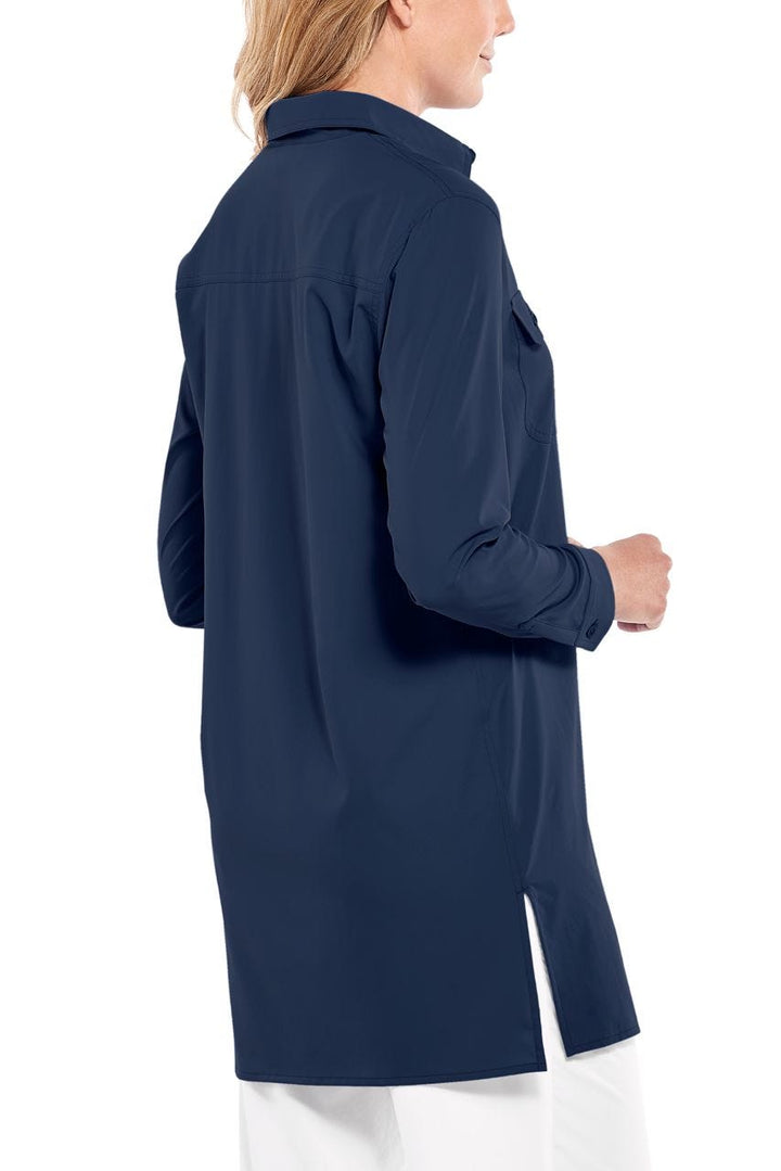 Women's Santorini Tunic Shirt | Navy