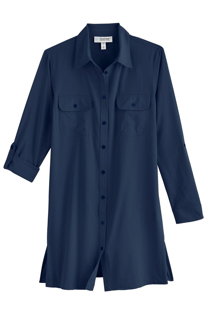 Women's Santorini Tunic Shirt | Navy