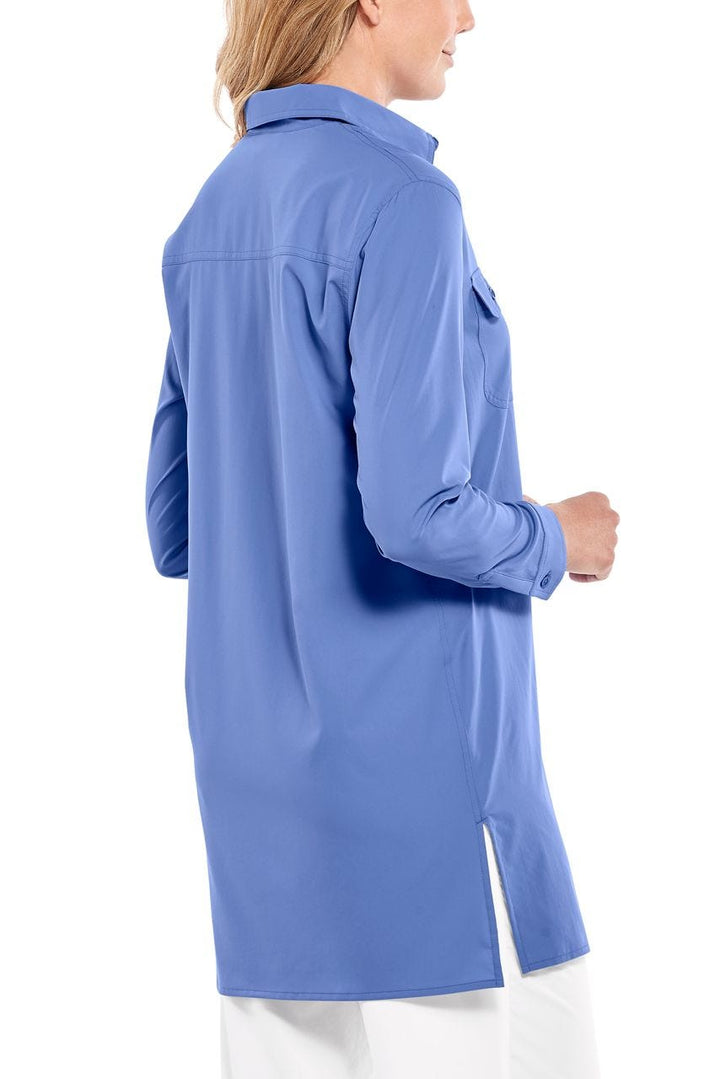 Women's Santorini Tunic Shirt | Aura Blue