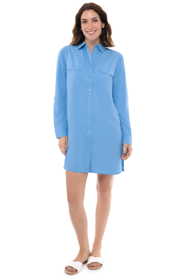 Women's Santorini Tunic Shirt | Clear Sky Blue