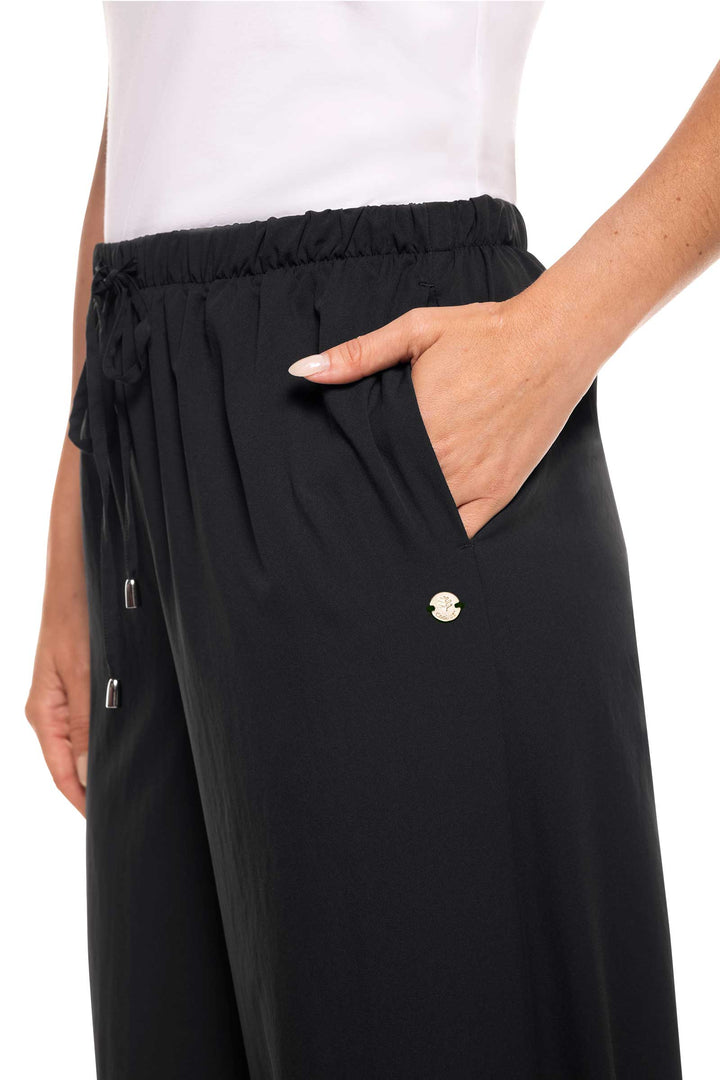 Women's Petra Wide Leg Pants | Black