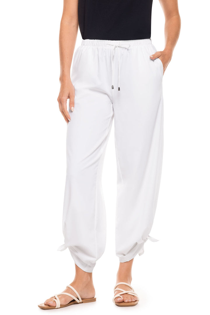 Women's Petra Wide Leg Pants | White