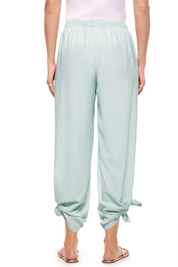 Women's Petra Wide Leg Pants | Misty Aqua