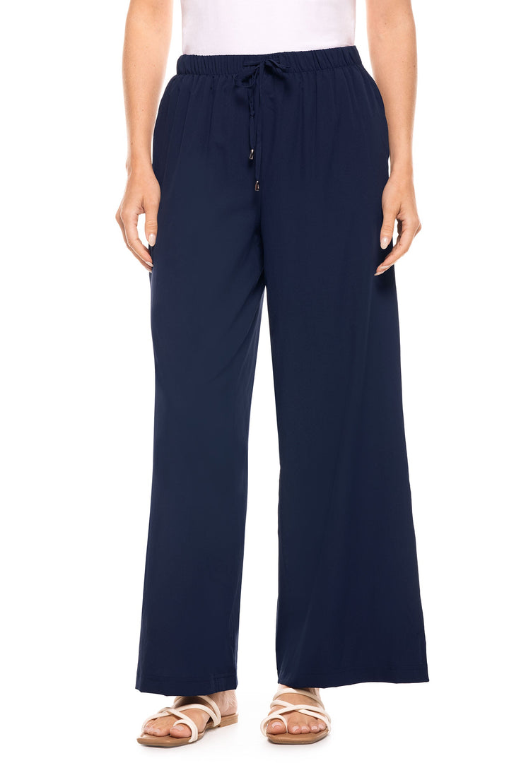 Women's Petra Wide Leg Pants | Navy