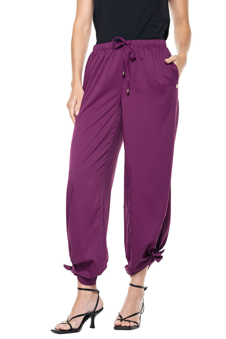 Women's Petra Wide Leg Pants | Rich Plum