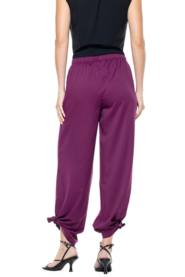 Women's Petra Wide Leg Pants | Rich Plum