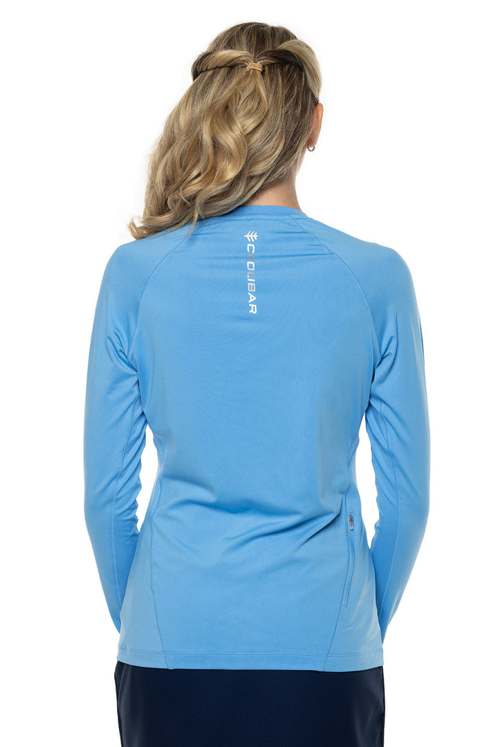 Women's Devi Long Sleeve Fitness T-Shirt | Clear Sky Blue