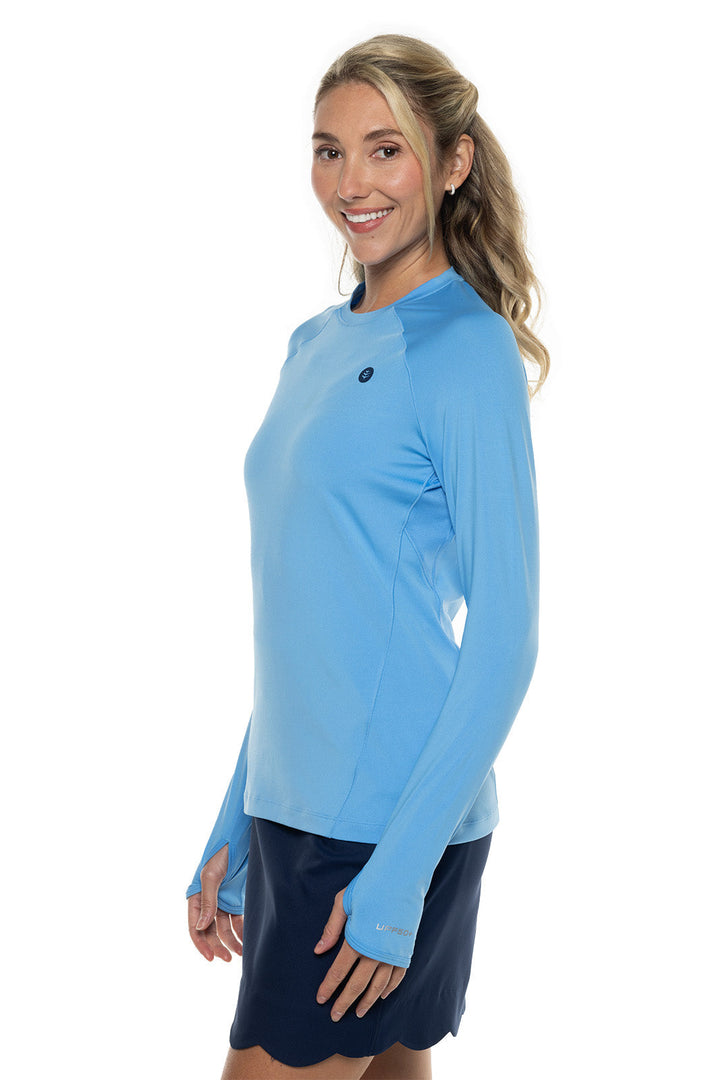 Women's Devi Long Sleeve Fitness T-Shirt | Clear Sky Blue