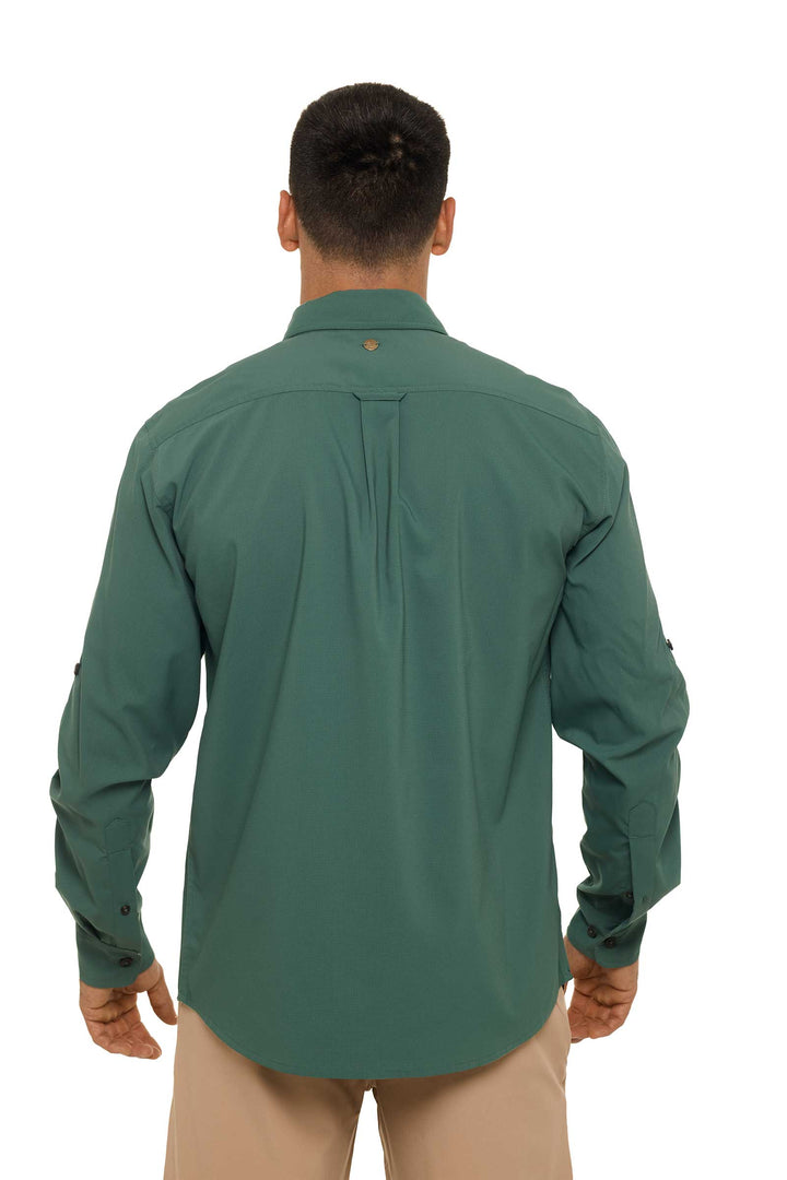 Men's Aricia Sun Shirt | Pine Green