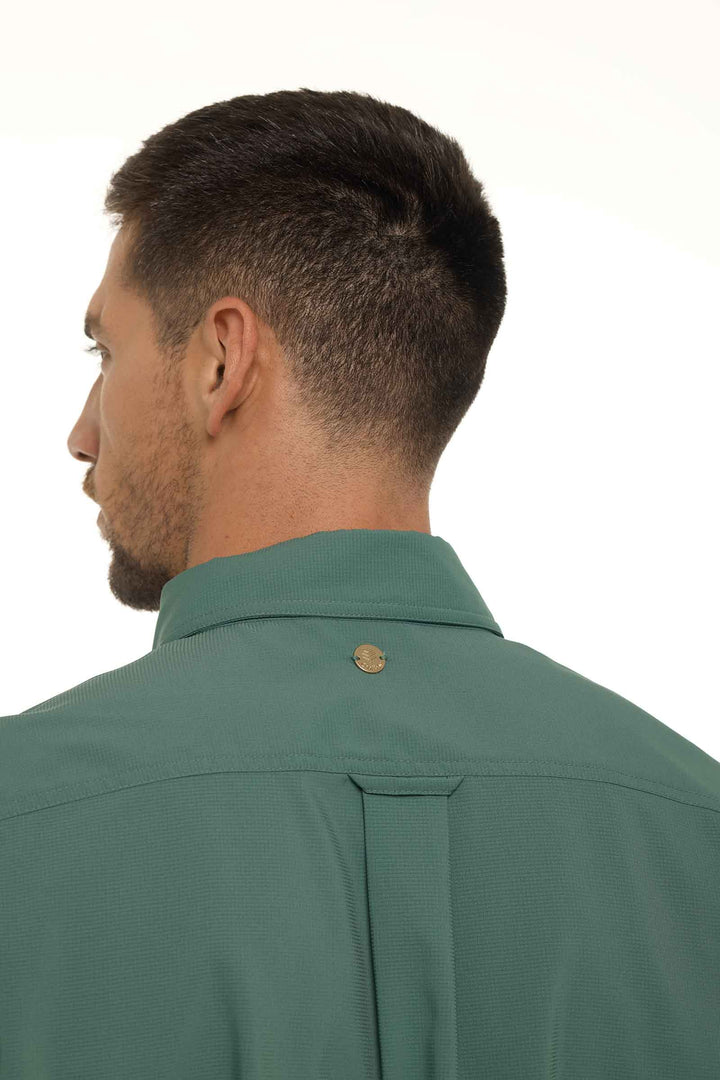 Men's Aricia Sun Shirt | Pine Green