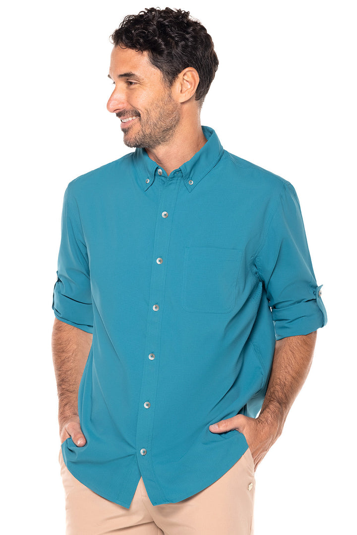 Men's Aricia Sun Shirt | Tahitian Teal