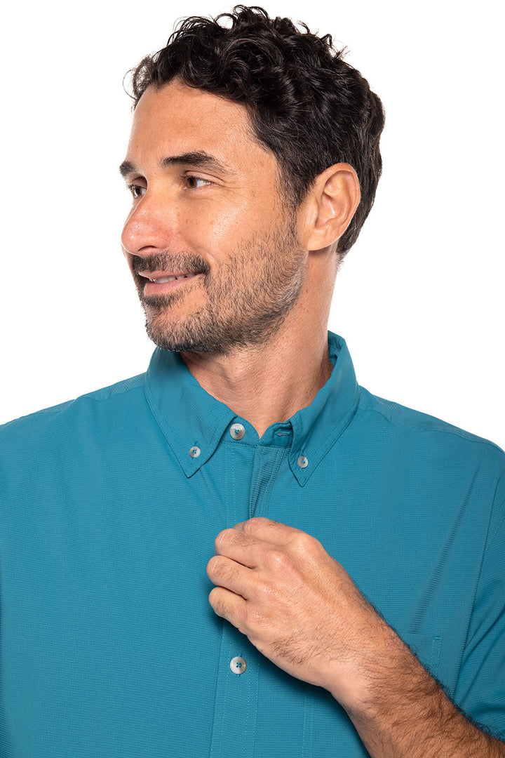 Men's Aricia Sun Shirt | Tahitian Teal