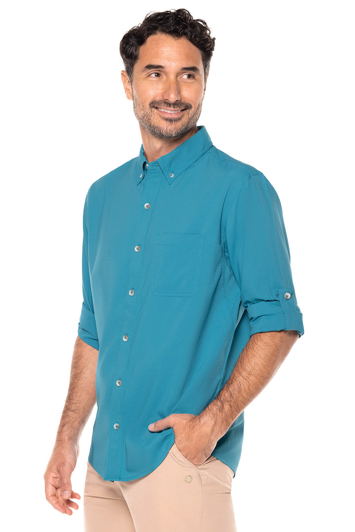 Men's Aricia Sun Shirt | Tahitian Teal