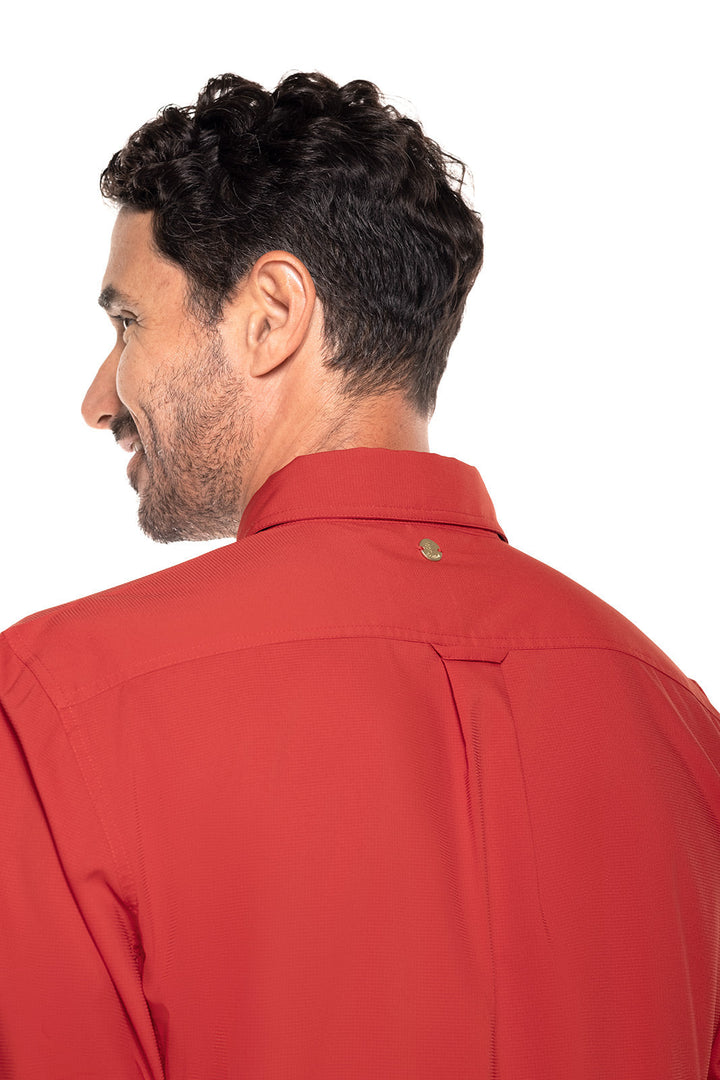 Men's Aricia Sun Shirt | Carmine Red